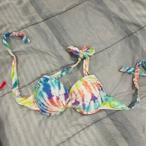 Tie-Dye Bikini Top